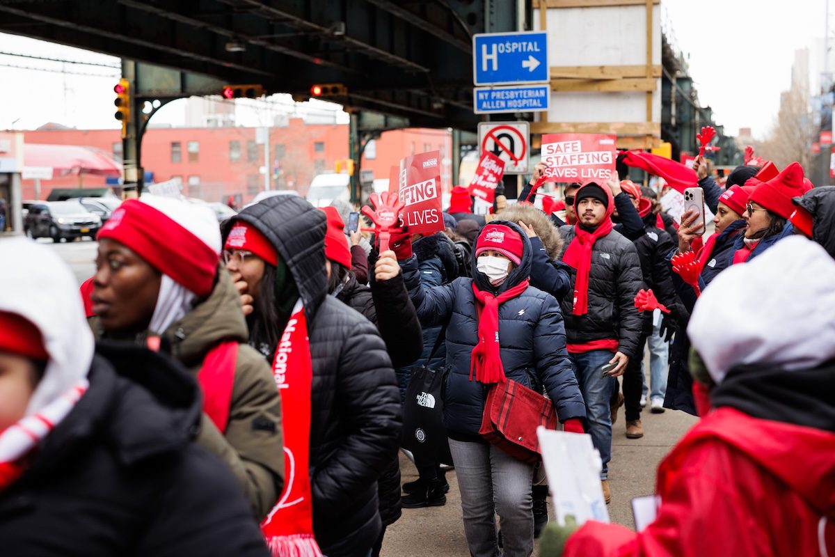 The Largest Nursing Strike in NYC History is Underway
